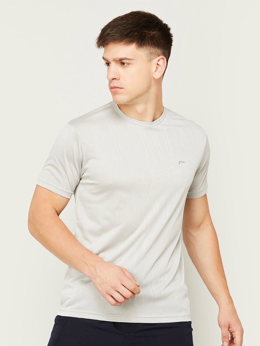 

Fame Forever by Lifestyle Self Design Round Neck T-shirt, Grey