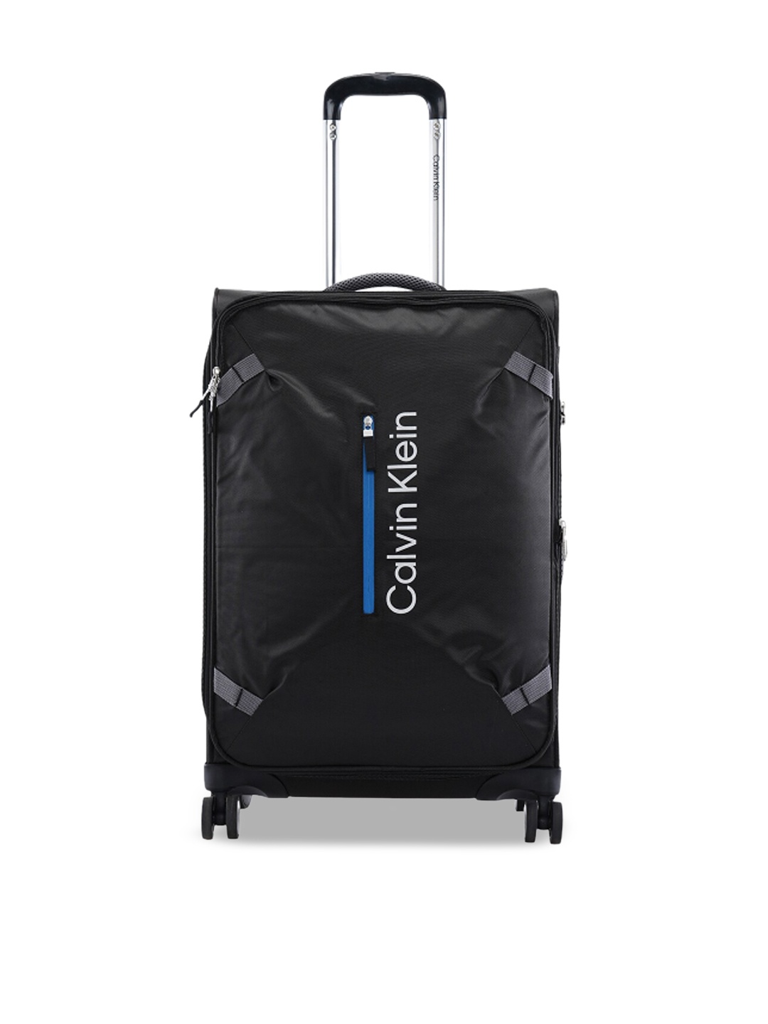

Calvin Klein ROCKAWAY 900D Polyester Material Soft 24" Medium Trolley, Black