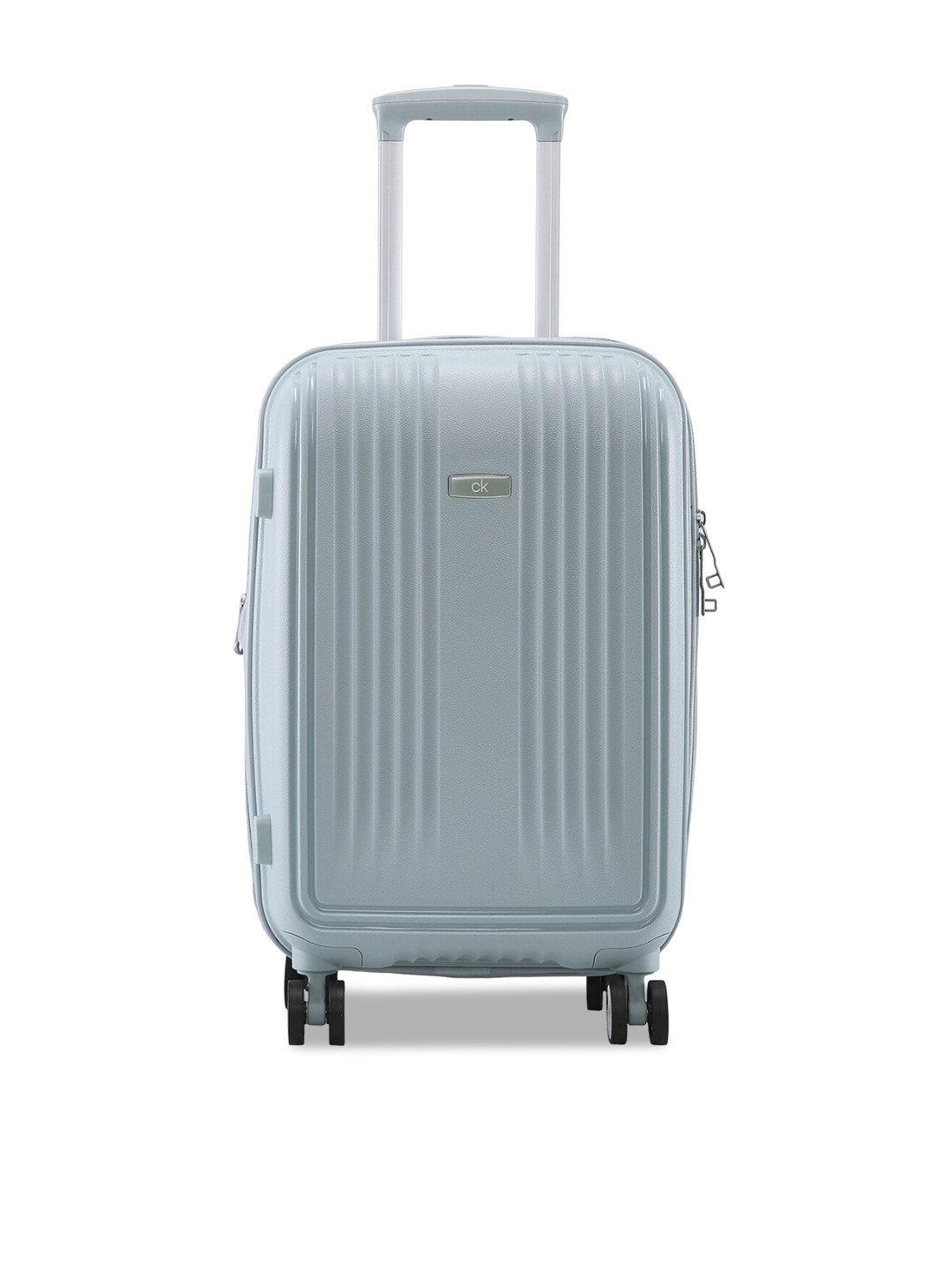 

Calvin Klein SUSTAIN Textured Cabin Trolley Bag, Blue