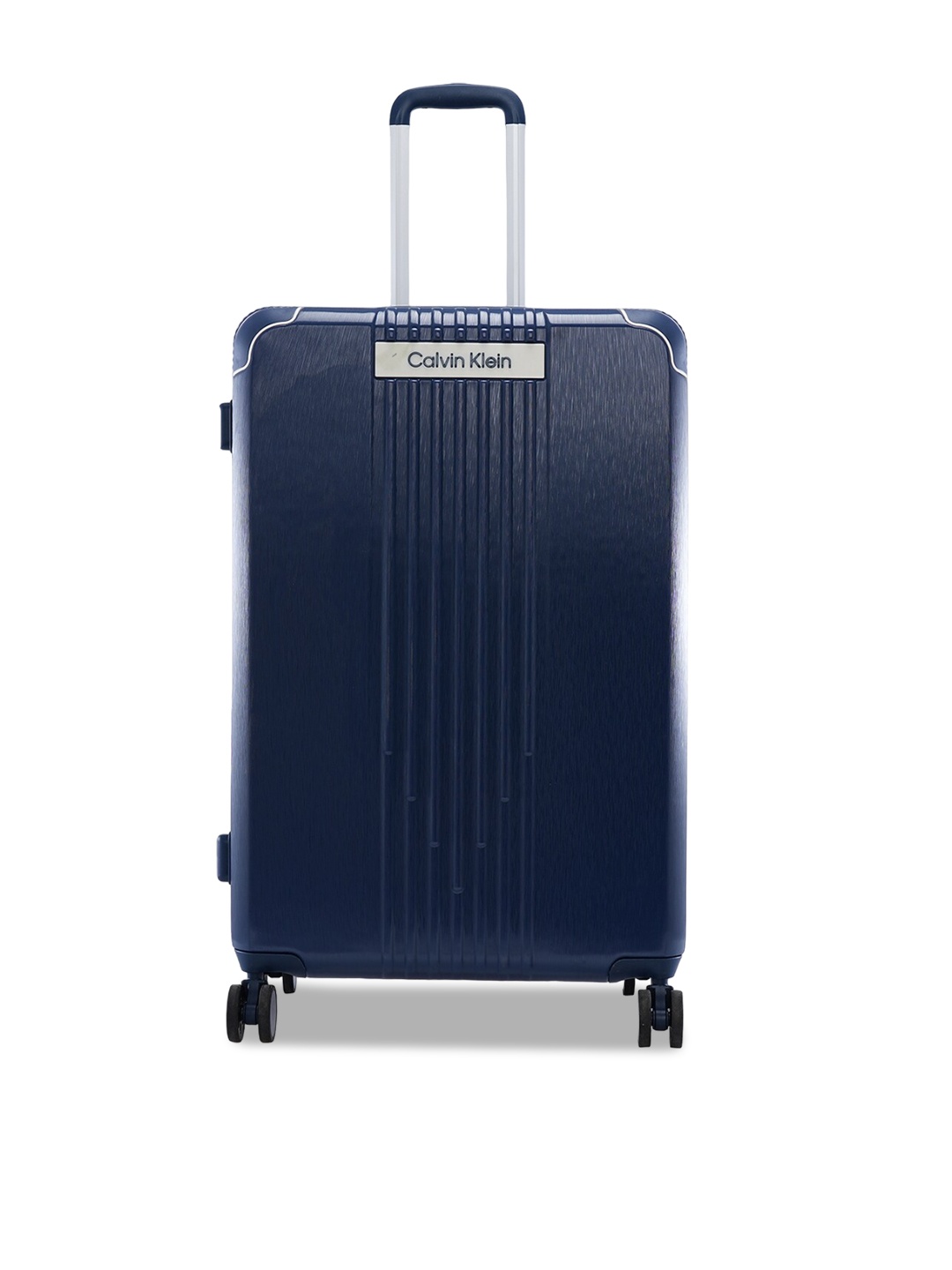 

Calvin Klein RELIANT Hard-Sided 360-Degree 28" Large Trolley Suitcase, Blue