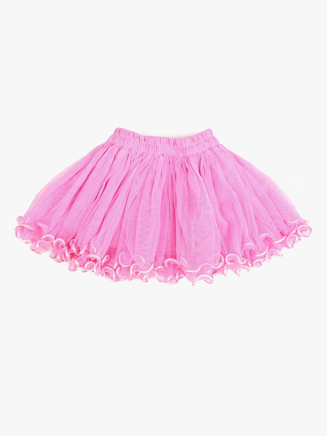 

V-Mart Infant Girls Solid Flared Skirt, Pink