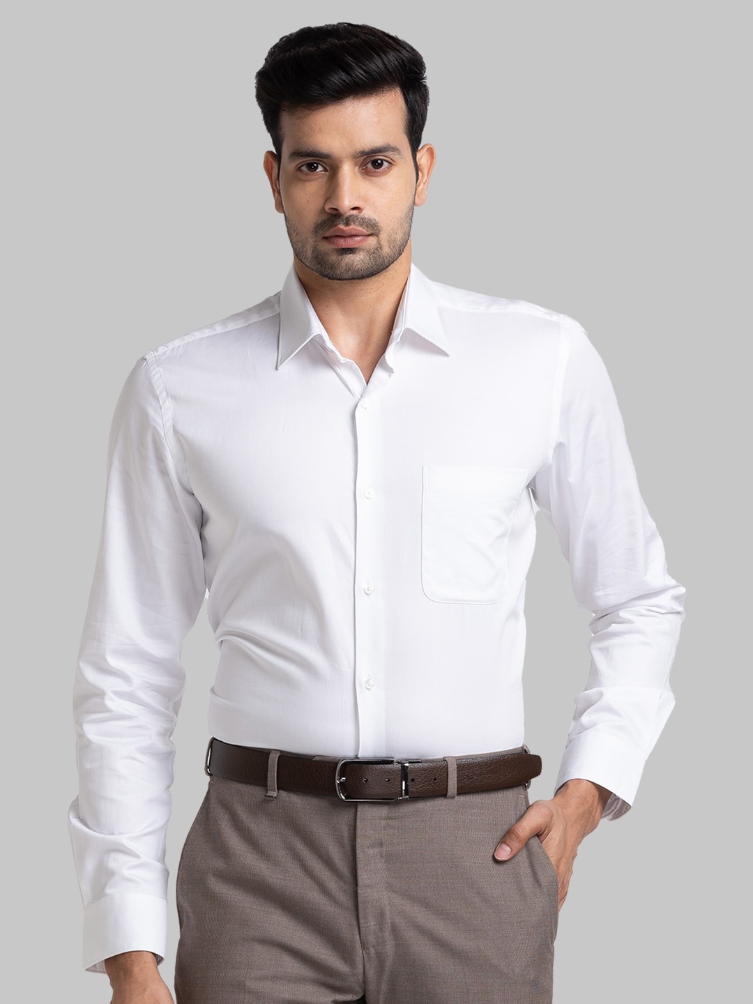 

Raymond Contemporary Fit Pure Cotton Formal Shirt, White
