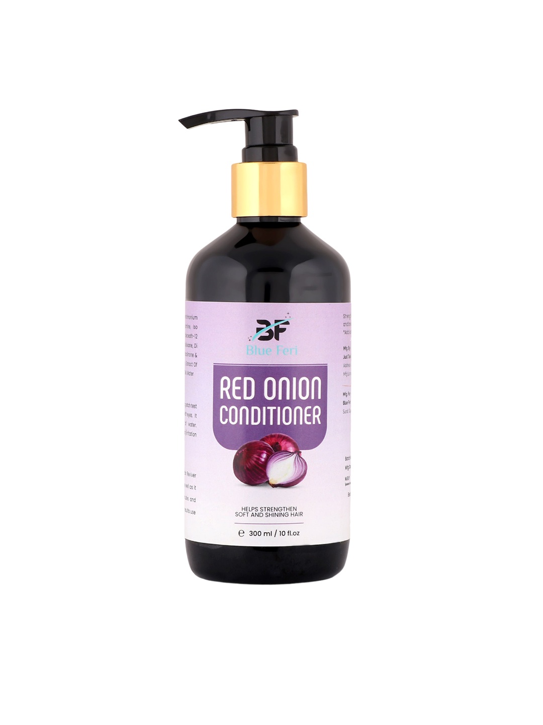 

BLUE FERI Red Onion Conditioner with Tea Tree & Coconut Oil - 300 ml, Purple