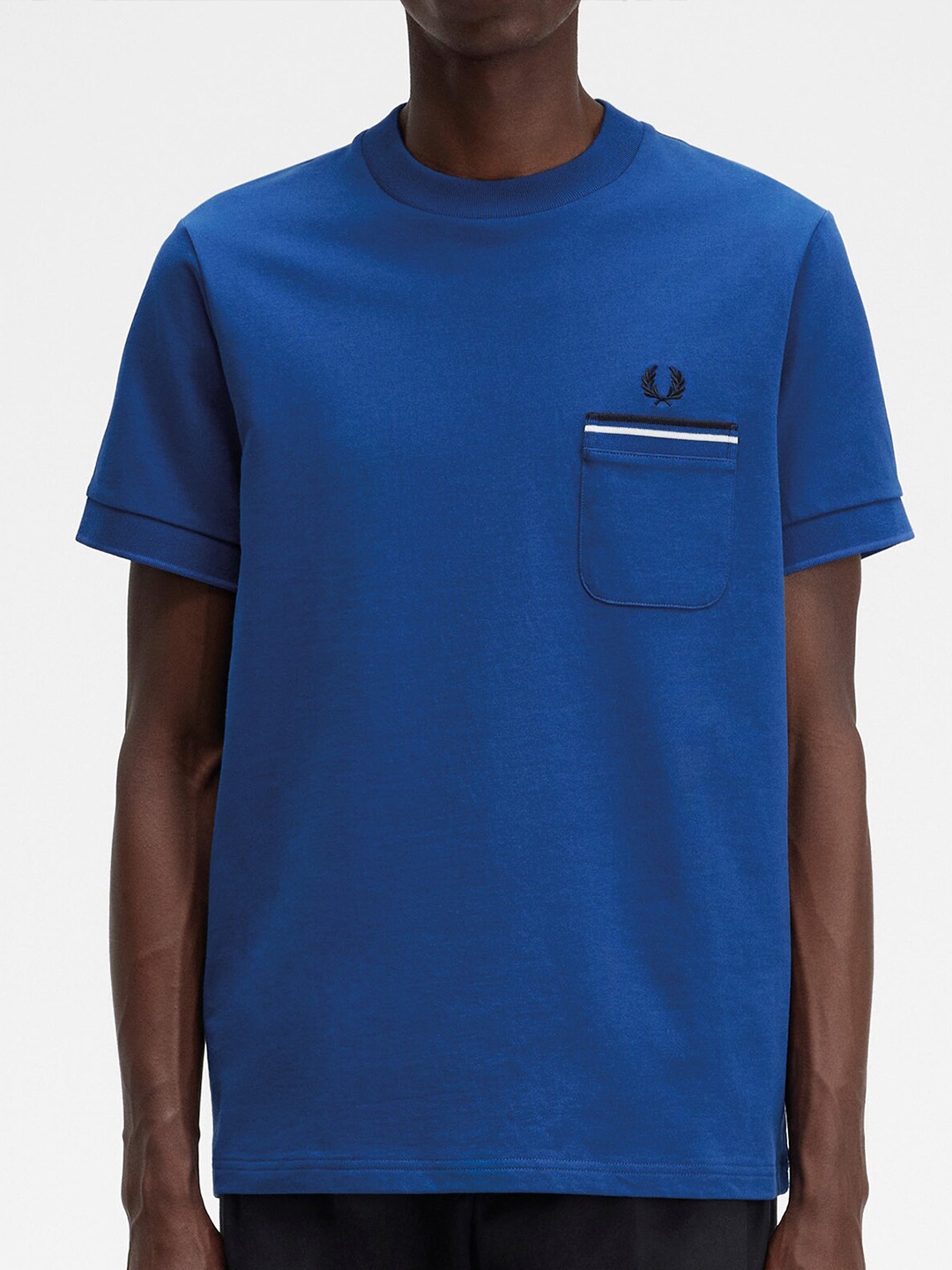 

Fred Perry Chest Pocket Cotton T-shirt, Blue