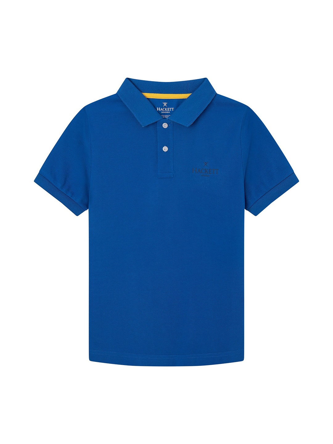 

HACKETT LONDON Boys Polo Collar Cotton Casual T-shirt, Blue