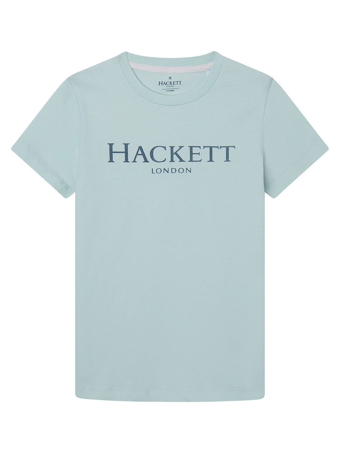 

HACKETT LONDON Boys Slim Fit Typography Printed Cotton T-shirt, Green