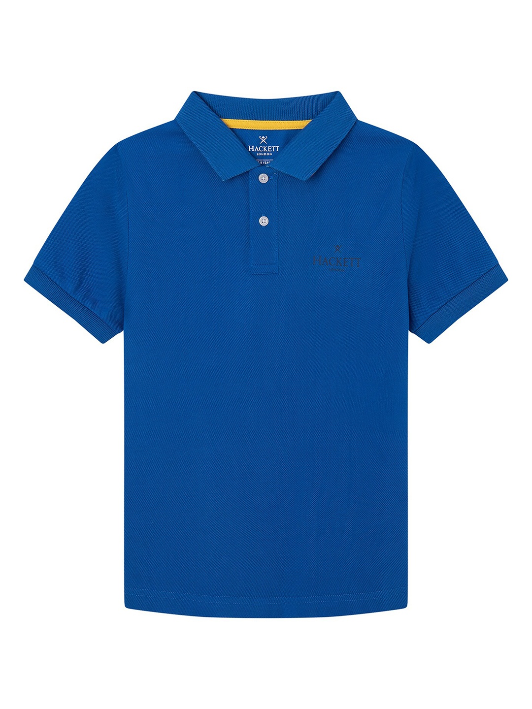 

HACKETT LONDON Boys Polo Collar Cotton Casual T-shirt, Blue