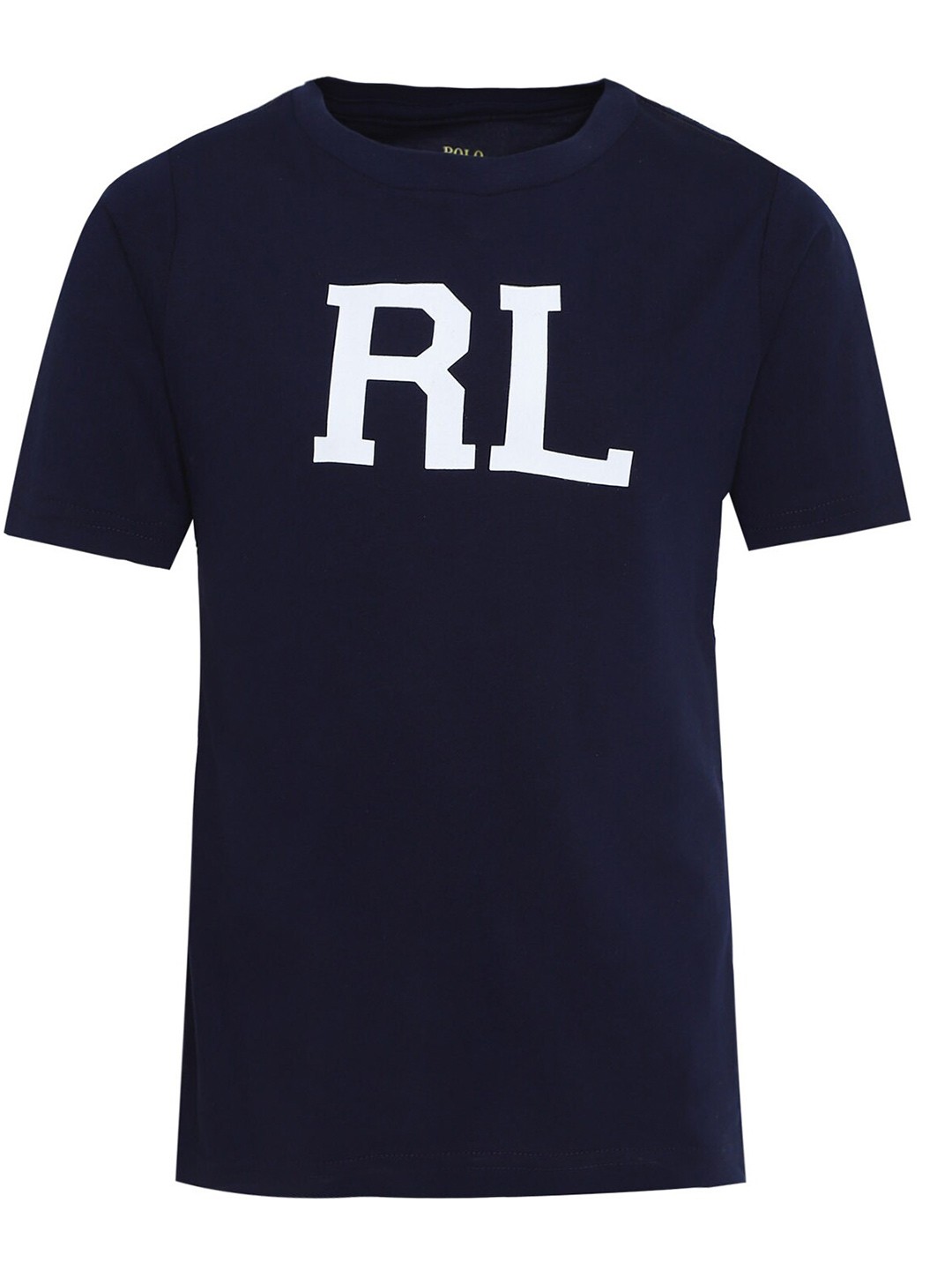 

Polo Ralph Lauren Boys Typography Printed Pure Cotton T-Shirt, Navy blue