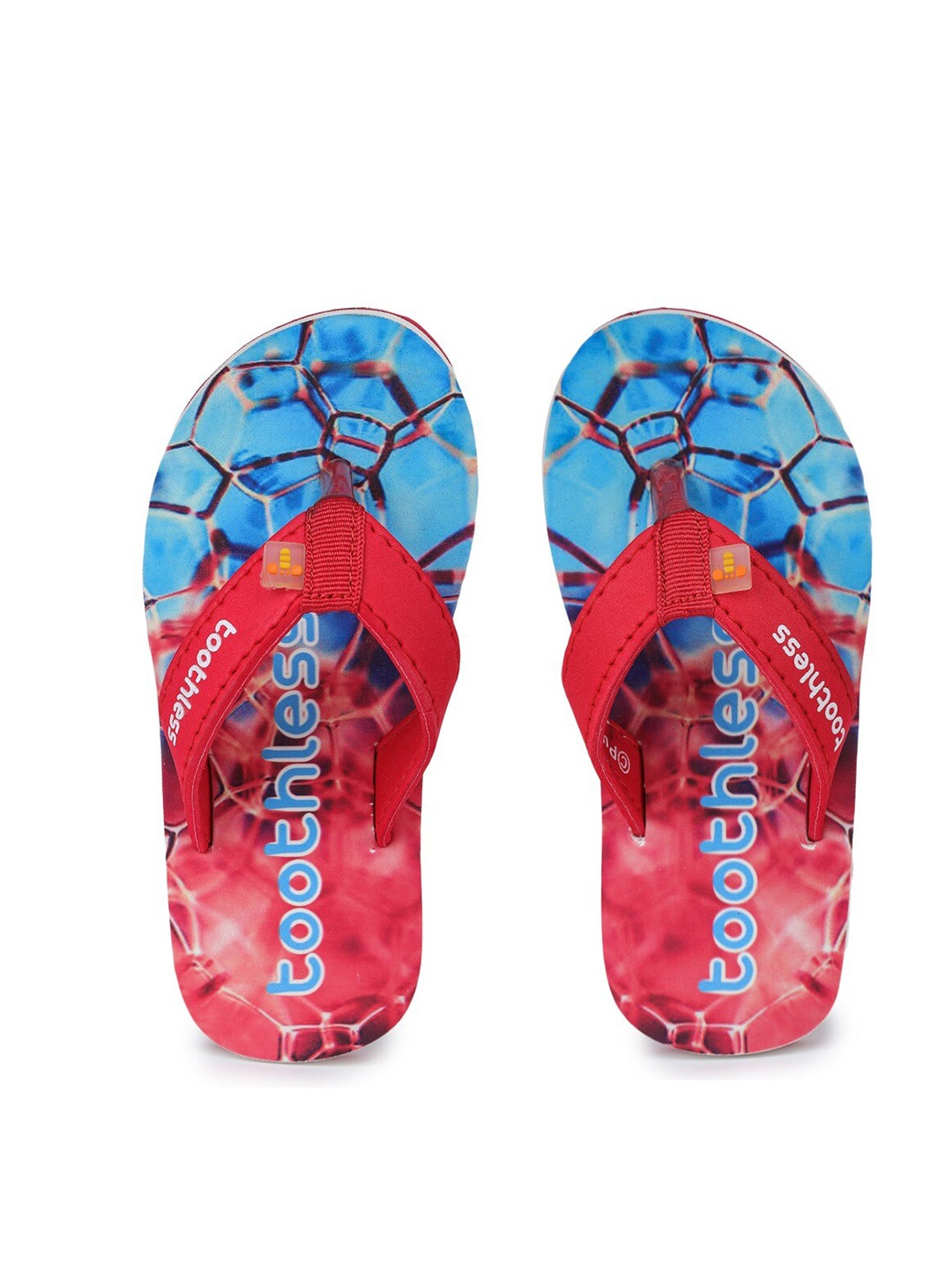 

toothless Boys Printed Thong Flip-Flops, Red