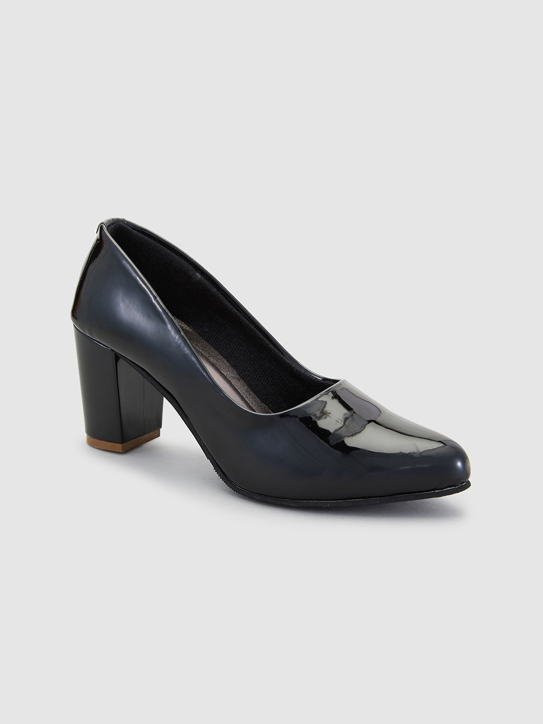 

Sole To Soul Pointed Toe Block Heel Pumps, Black