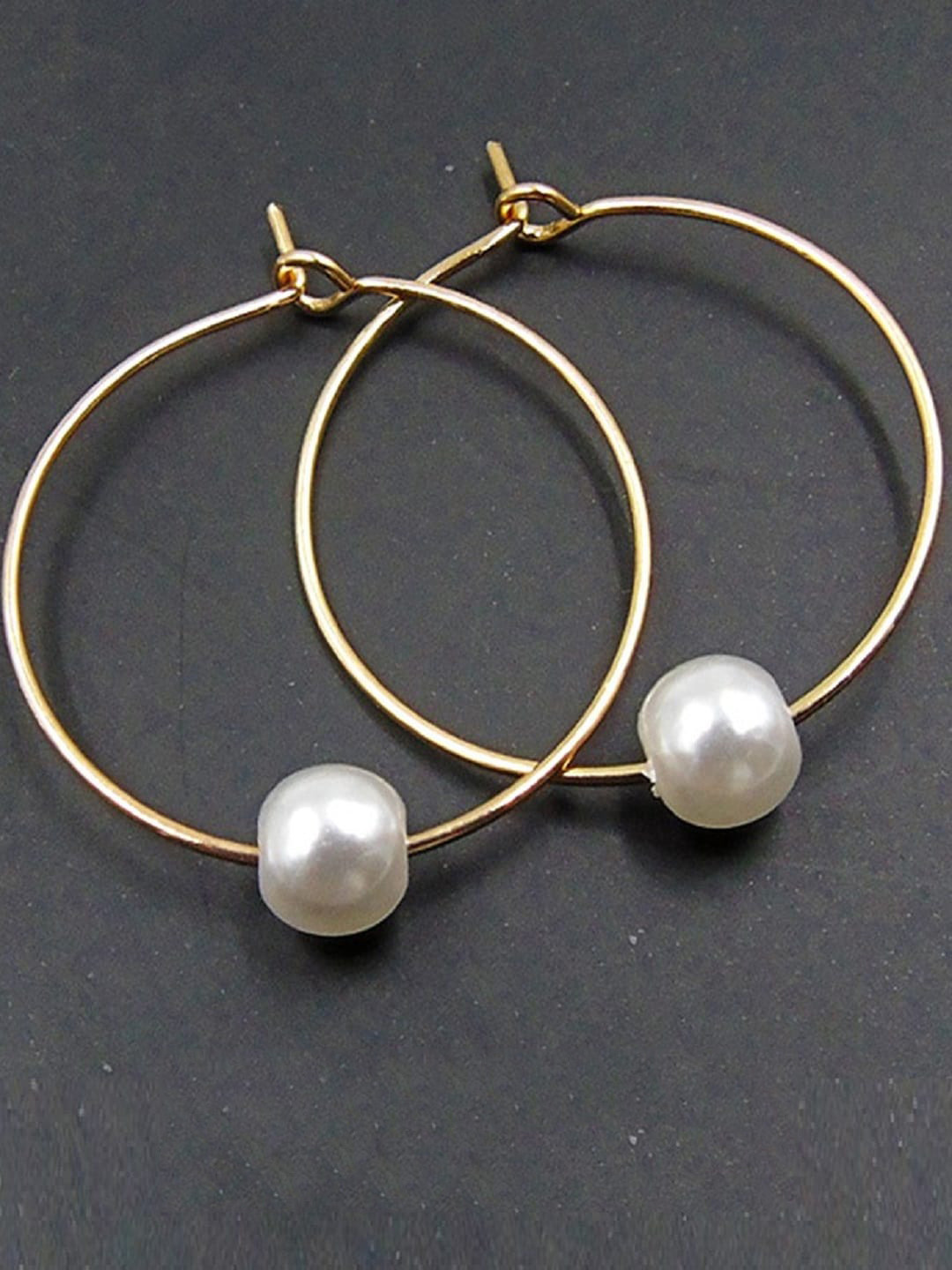 

OOMPH Gold-Plated Circular Hoop Earrings