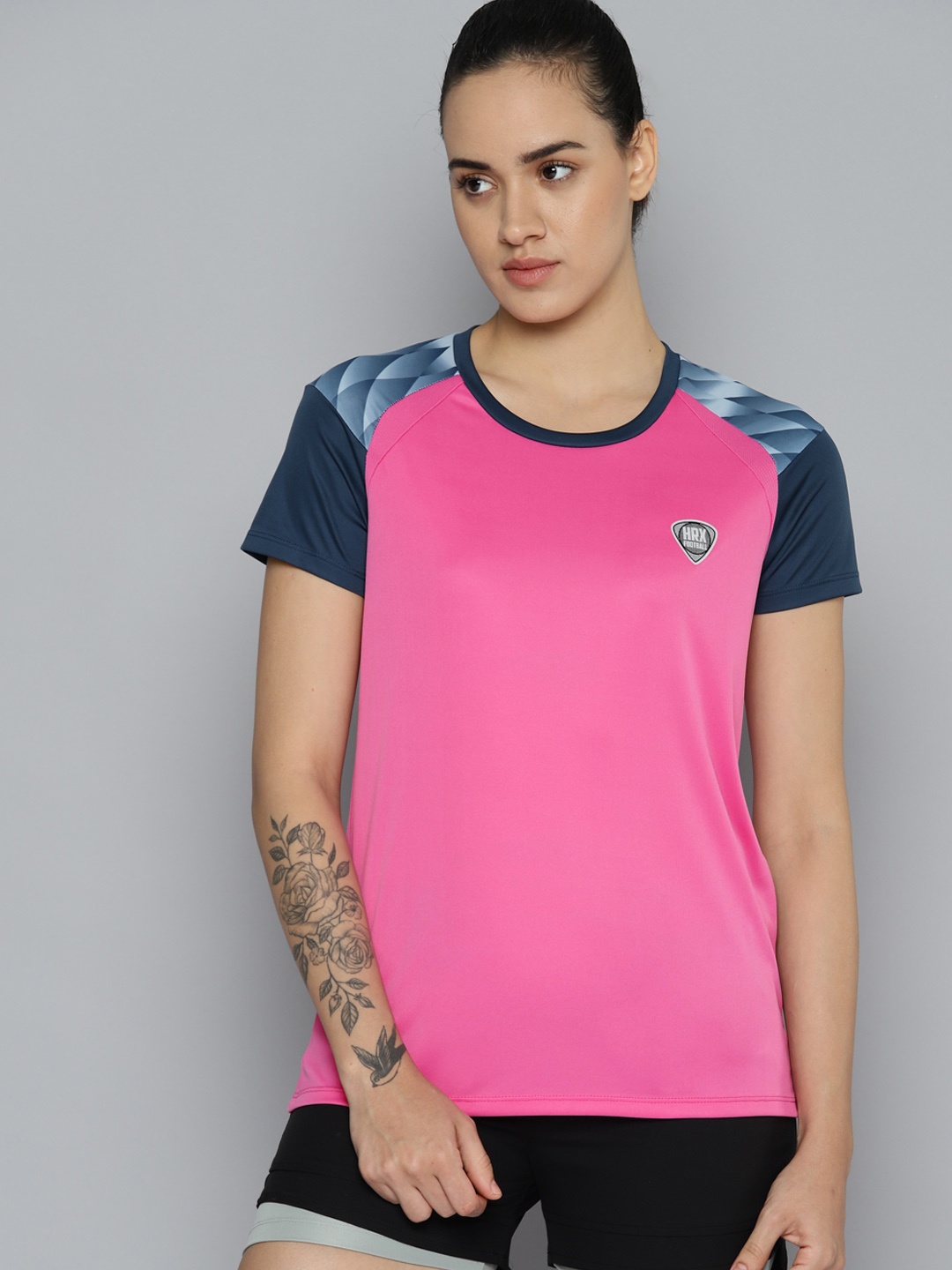 

HRX by Hrithik Roshan Women T-shirt, Pink