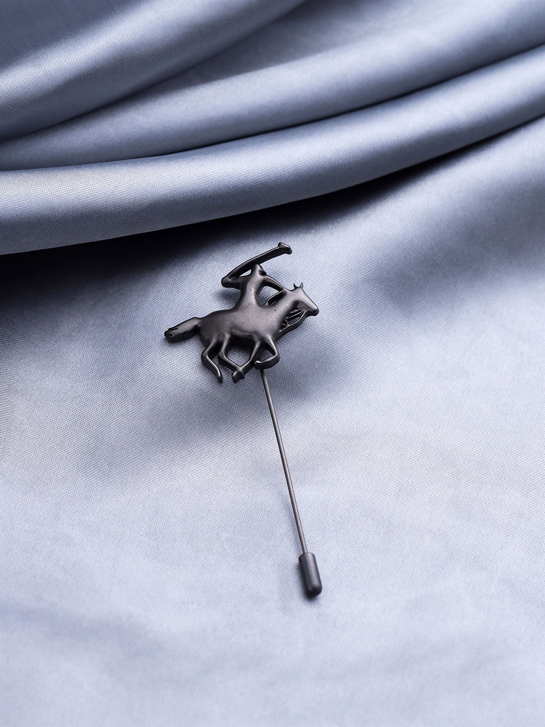

COSA NOSTRAA Men Warrior Lapel Pin, Black
