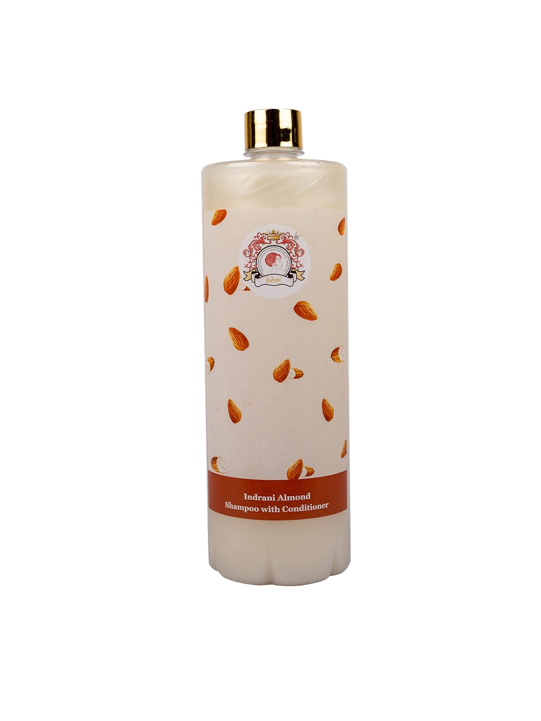 

Indrani Cosmetics Almond Shampoo with Conditioner - 1 Litre, Cream