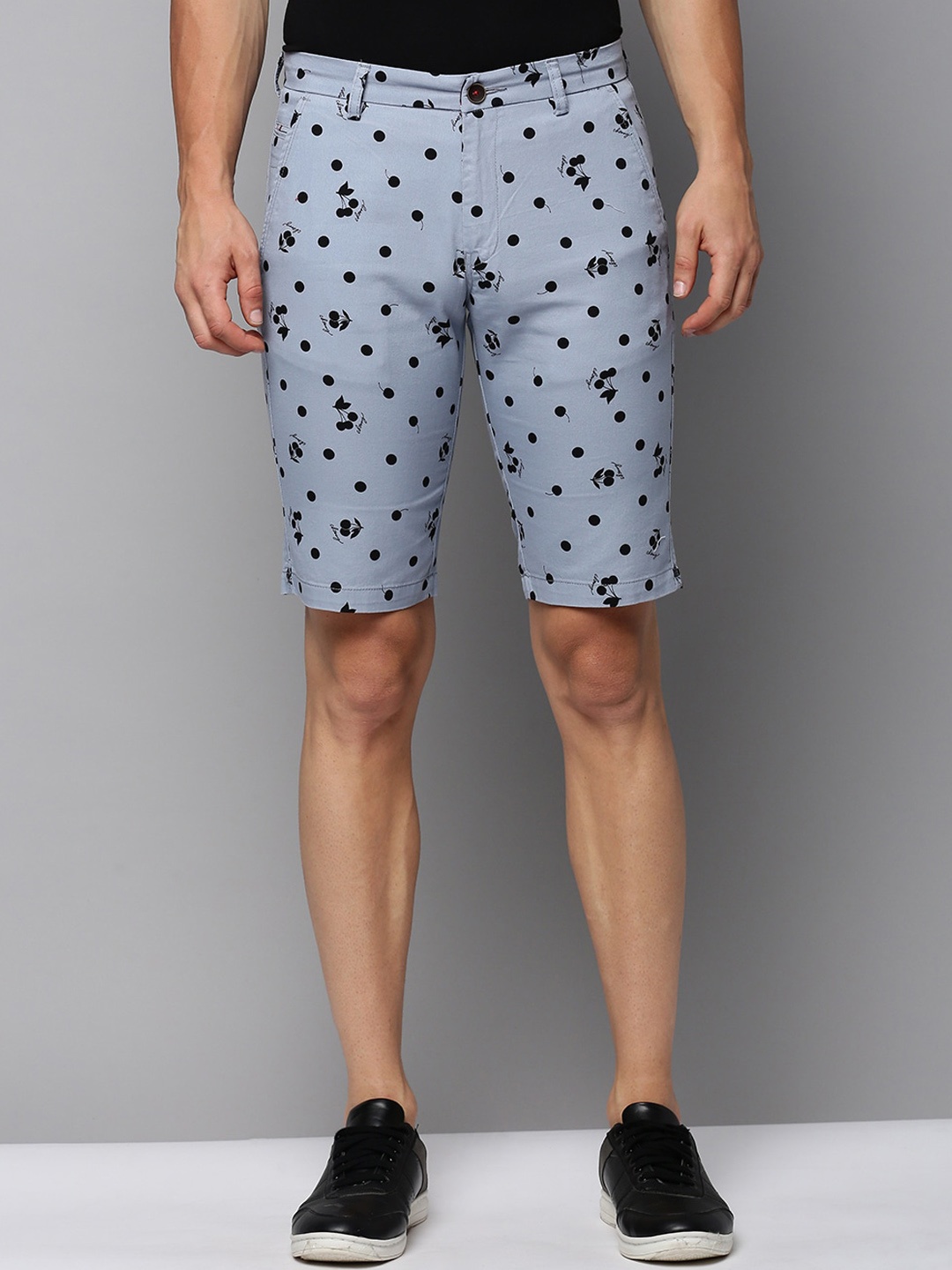 

SHOWOFF Men Printed Cotton Shorts, Blue