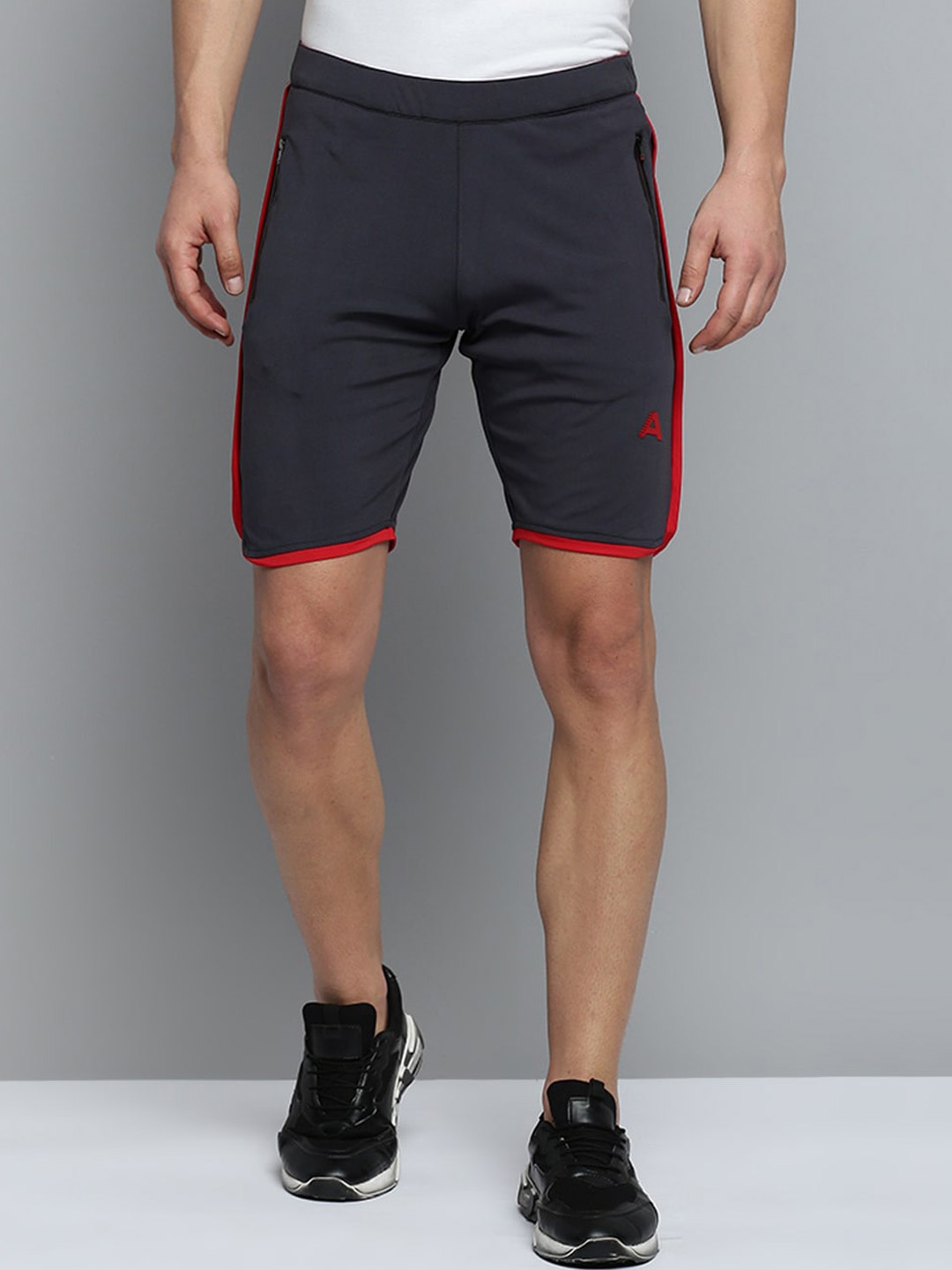 

SHOWOFF Men Regular Fit Sports Shorts, Grey