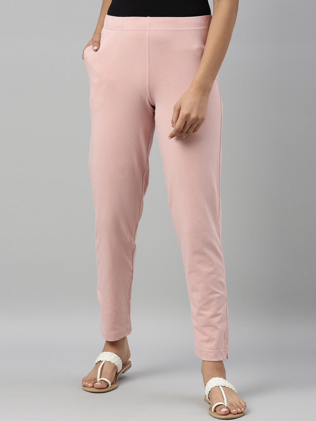 

Go Colors Women Relaxed Trousers, Pink