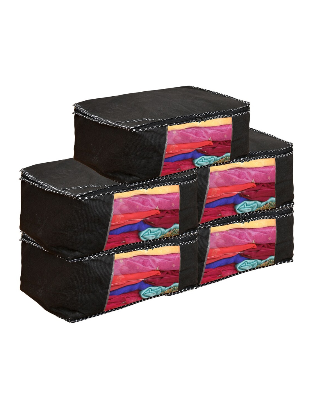 

Home Fresh Black 5 Pieces Multi-Utility Organisers
