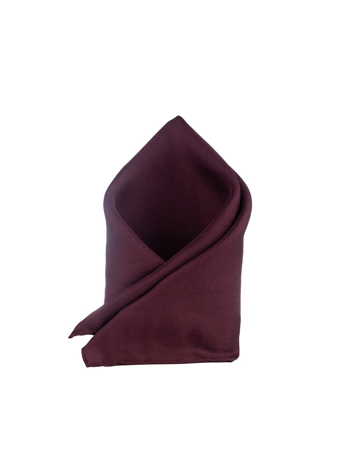 

The Tie Hub Silk Pocket Square, Maroon