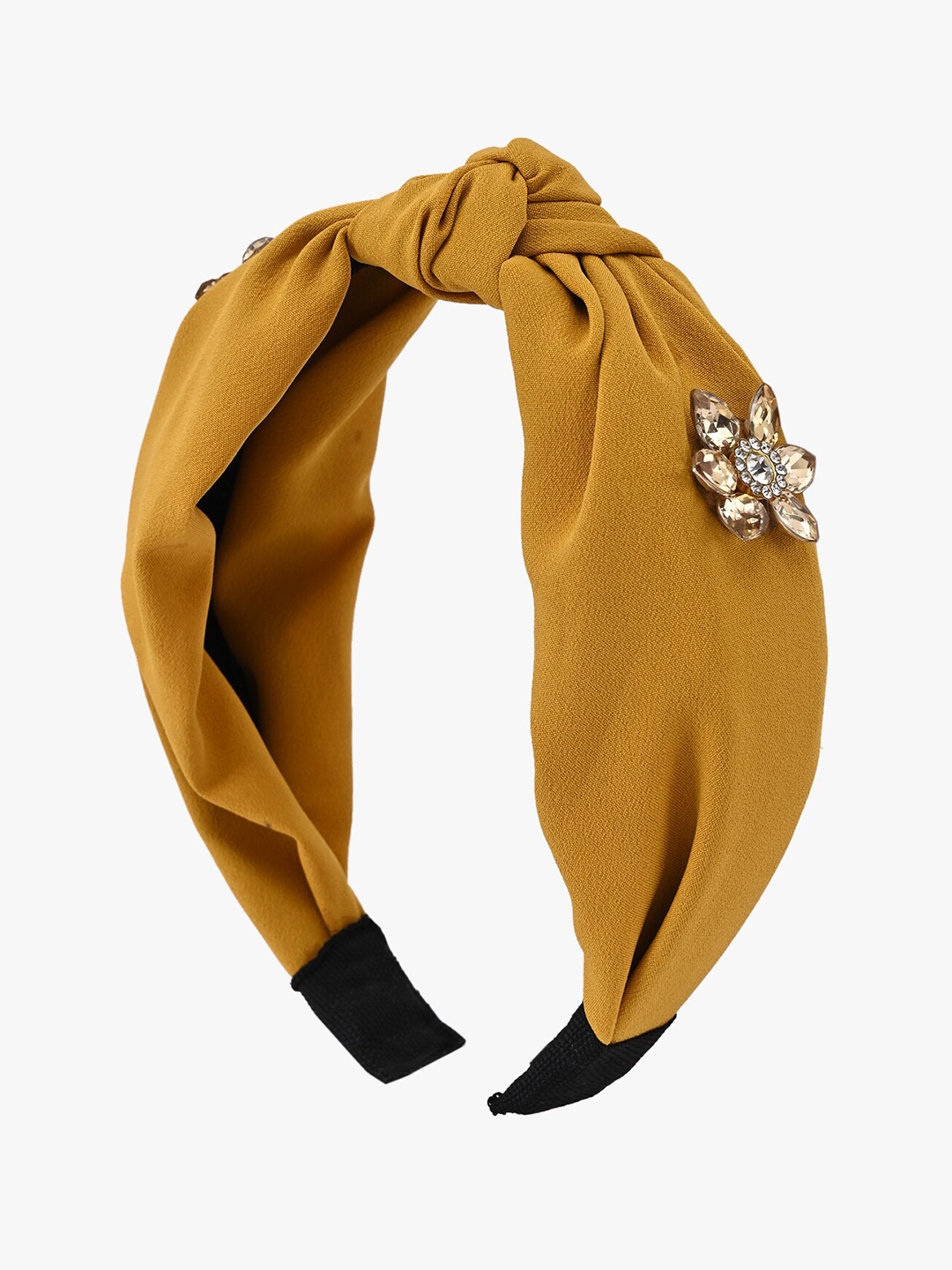

BuckleUp Girls Embellished Hairband, Yellow