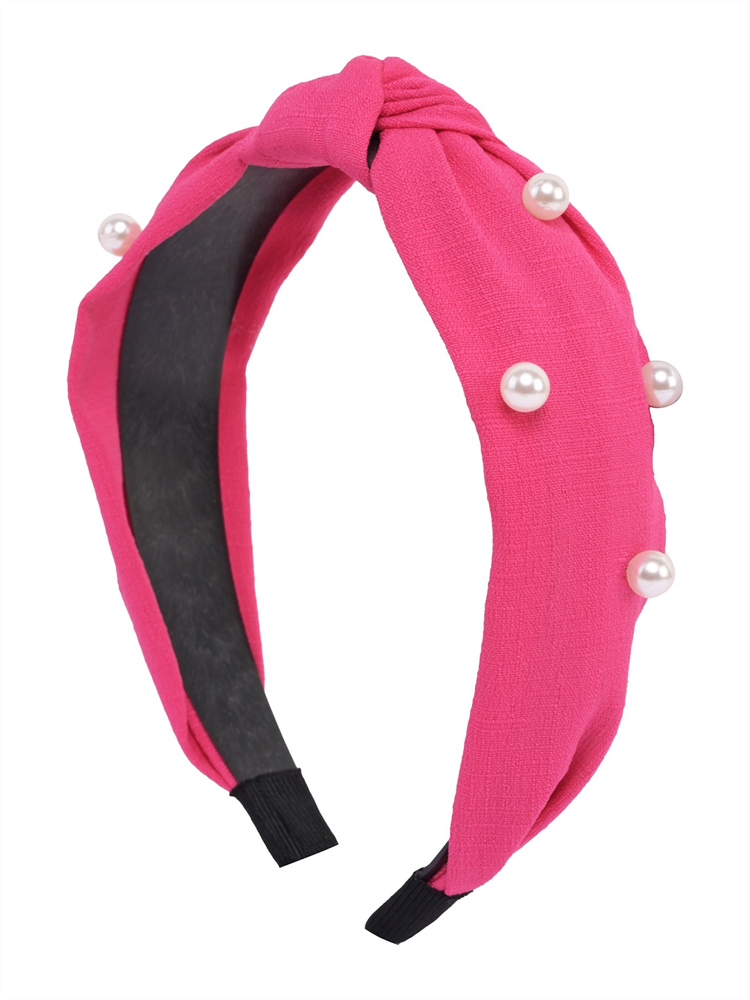 

BuckleUp Girls Embellished Knot Detail Hairband, Pink