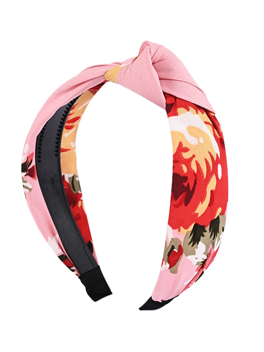 

BuckleUp Girls Printed Hairband, Pink