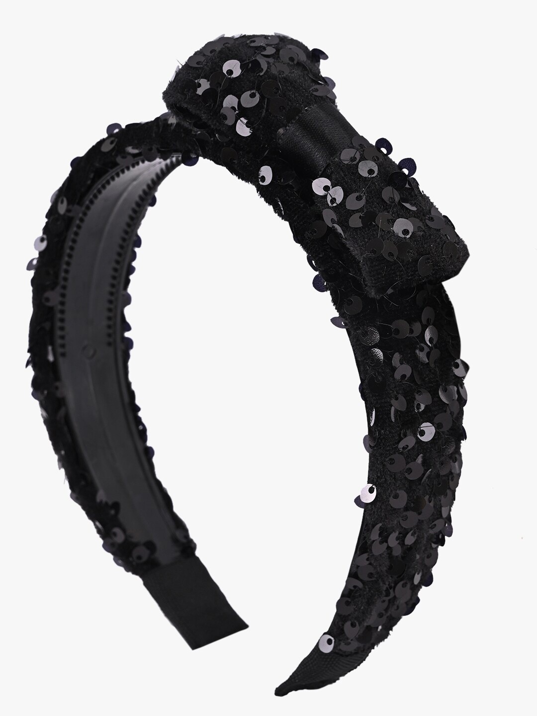 

BuckleUp Girls Embellished Hairband, Black