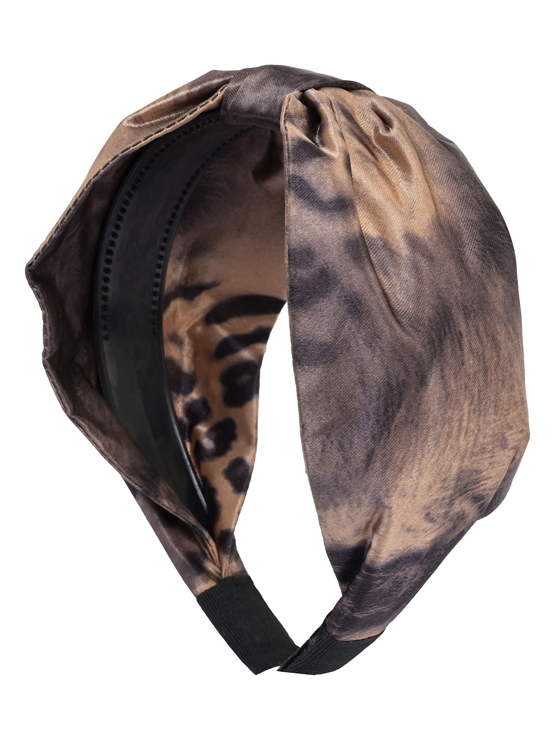 

BuckleUp Girls Printed Hairband, Brown