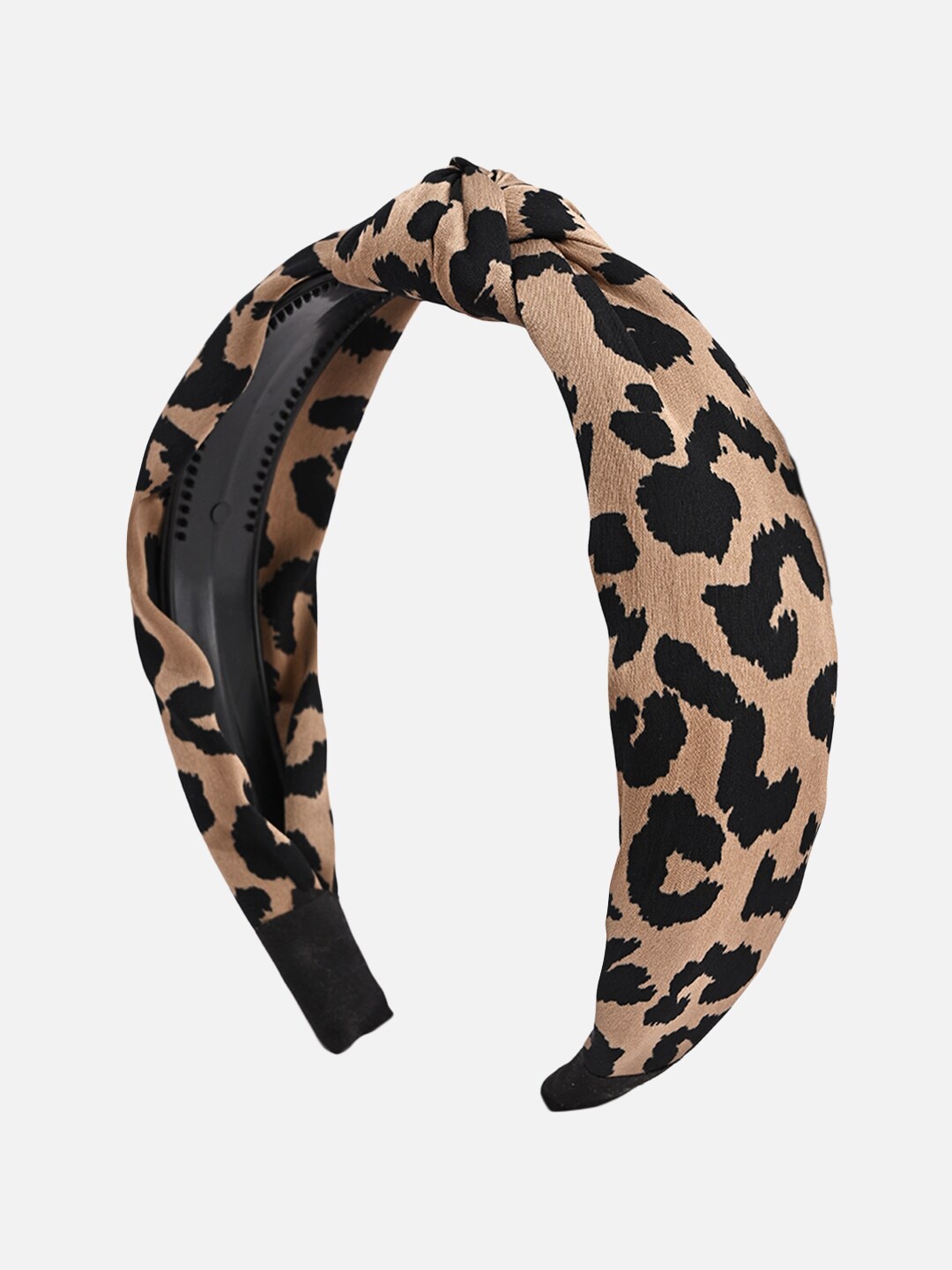 

BuckleUp Girls Animal Printed Hairband, Beige