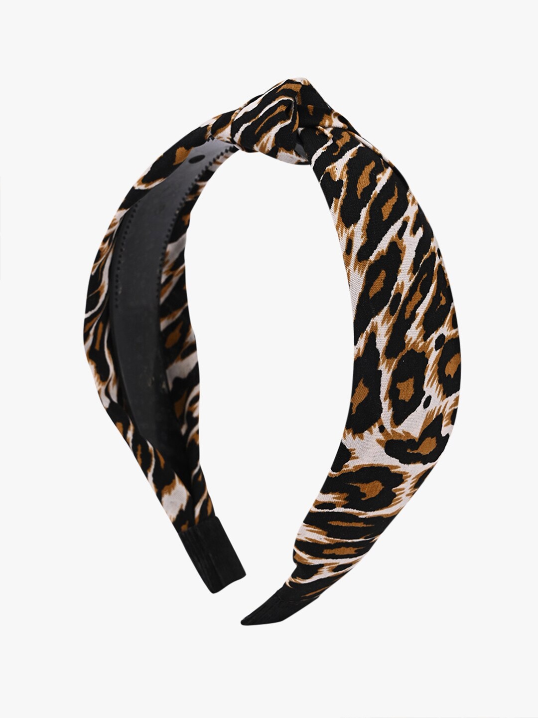 

BuckleUp Girls Animal Printed Hairband, Brown