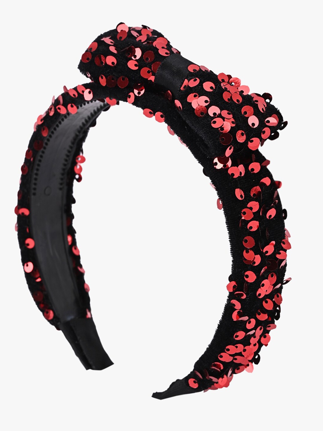 

BuckleUp Girls Embellished Hairband, Black