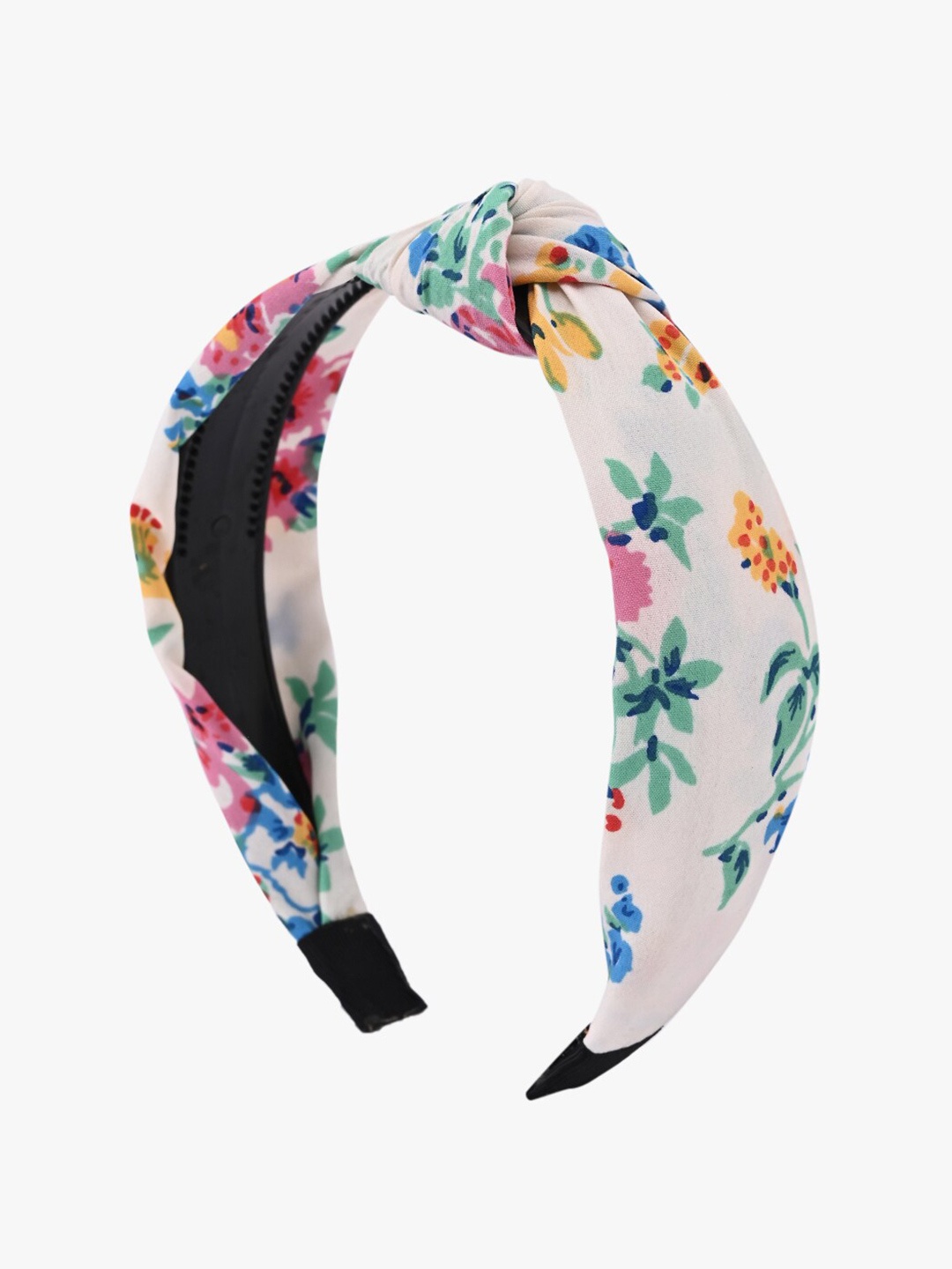 

BuckleUp Girls White & Green Hairband