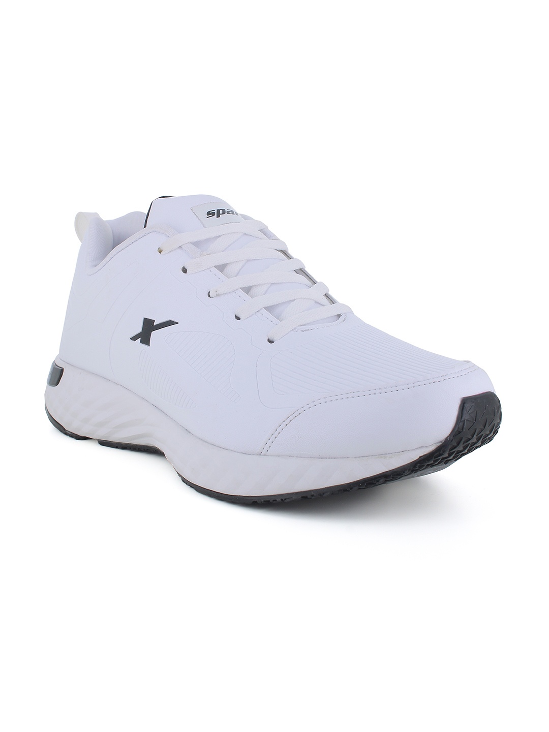 

Sparx Men Textured Non-Marking Running Shoes, White