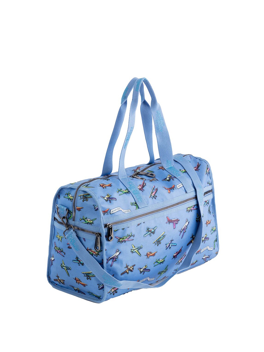 

CARPISA Women Conversational Printed Duffel Bag-36L, Blue