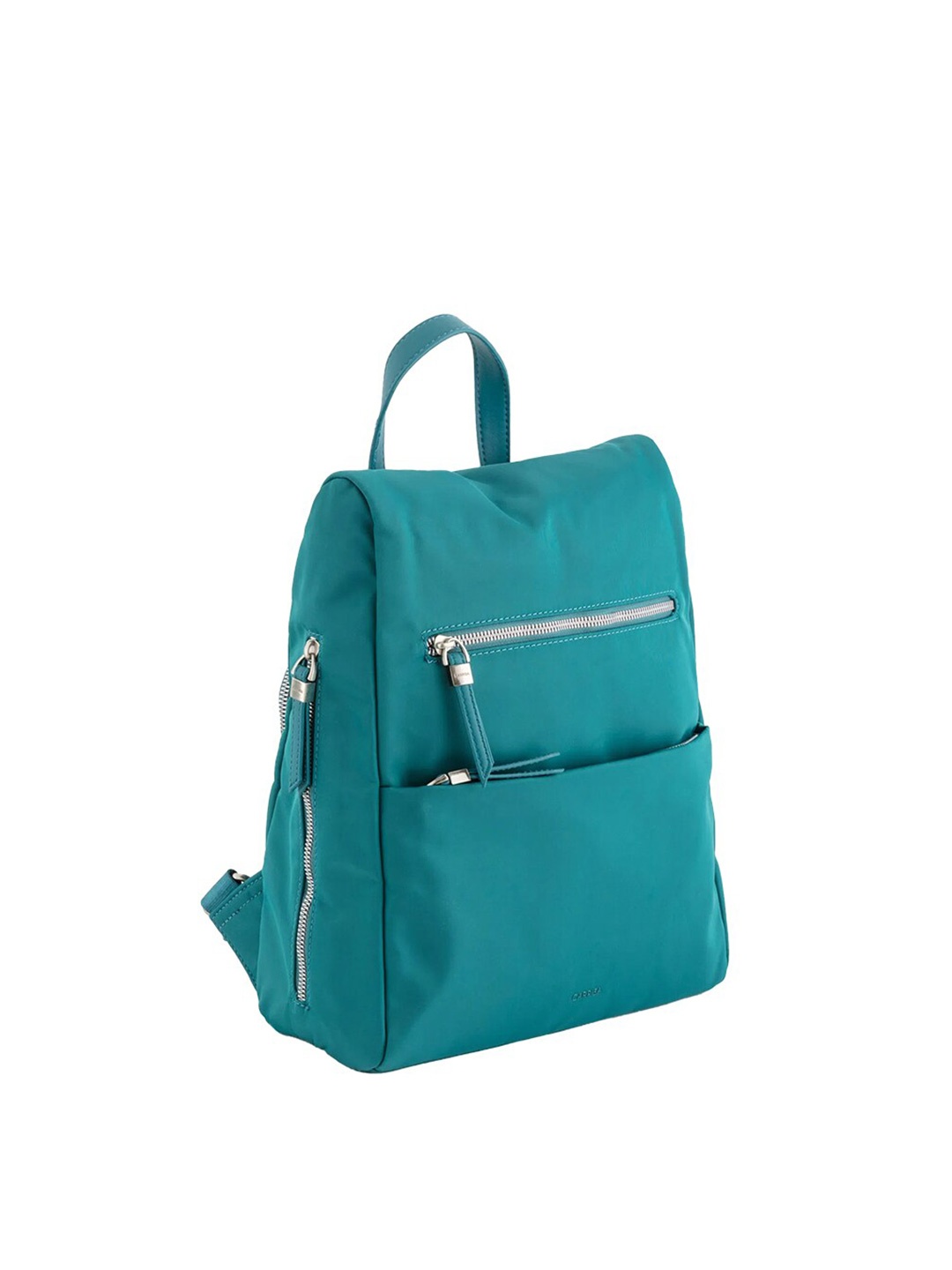 

CARPISA Women Fabric Small Backpack, Turquoise blue
