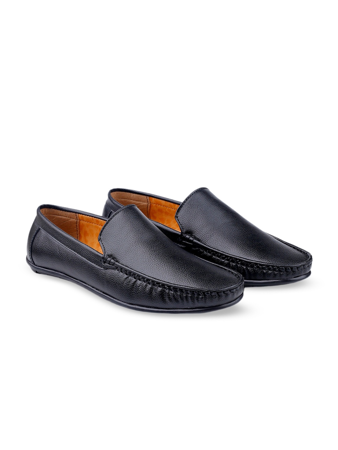 

Bxxy Men Textured Formal Loafers, Navy blue
