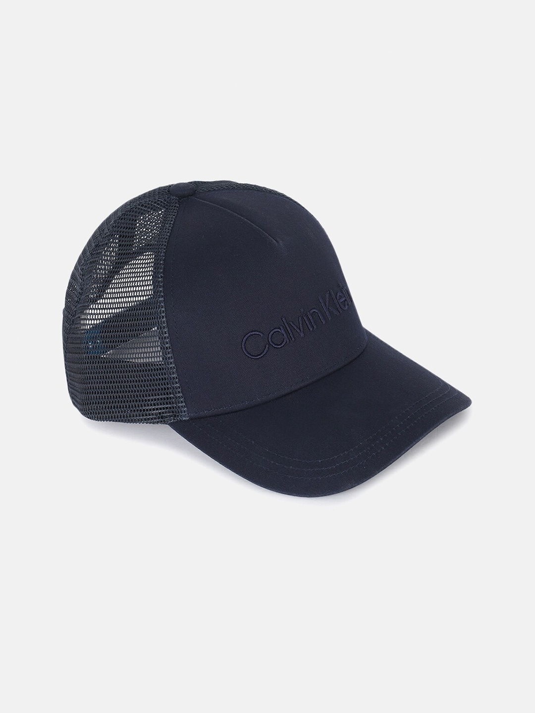 

Calvin Klein Jeans Men Embroidered Organic Cotton Baseball Cap, Navy blue