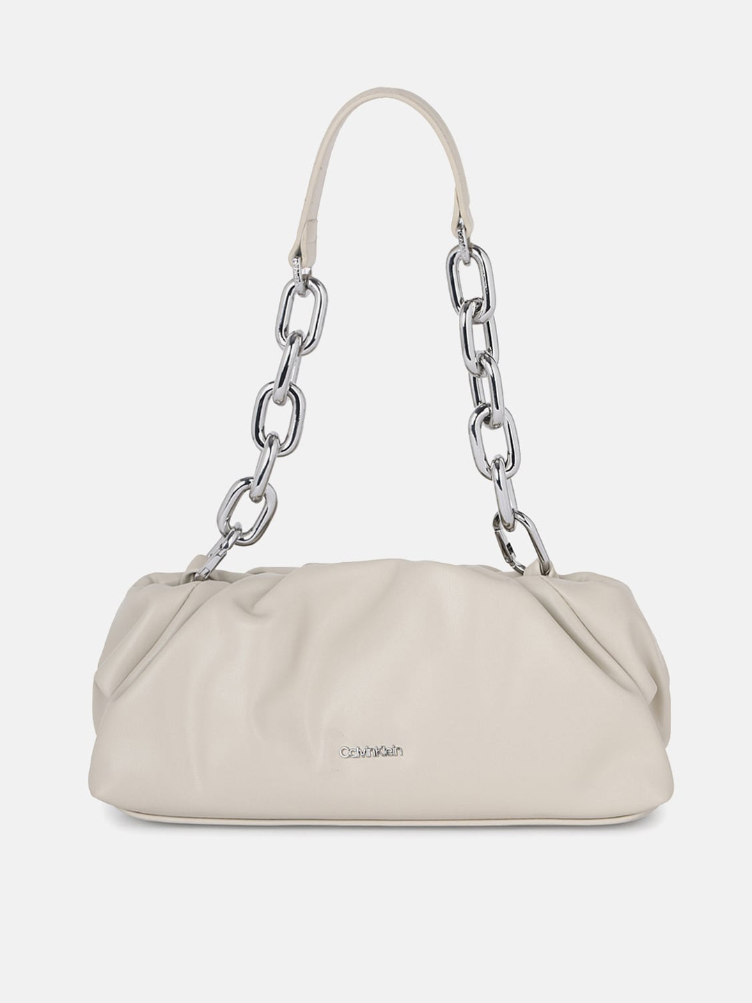 

Calvin Klein Jeans Pu Shopper Shoulder Bag, Grey