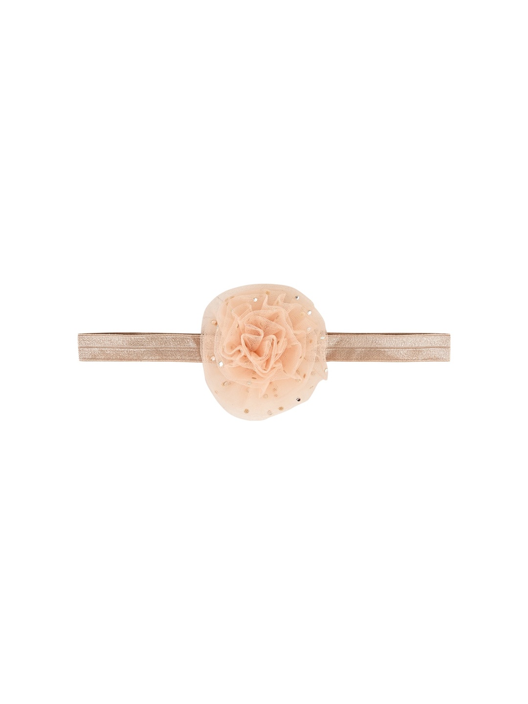 

Aye Candy Girls Peach-Coloured Embellished Hairband