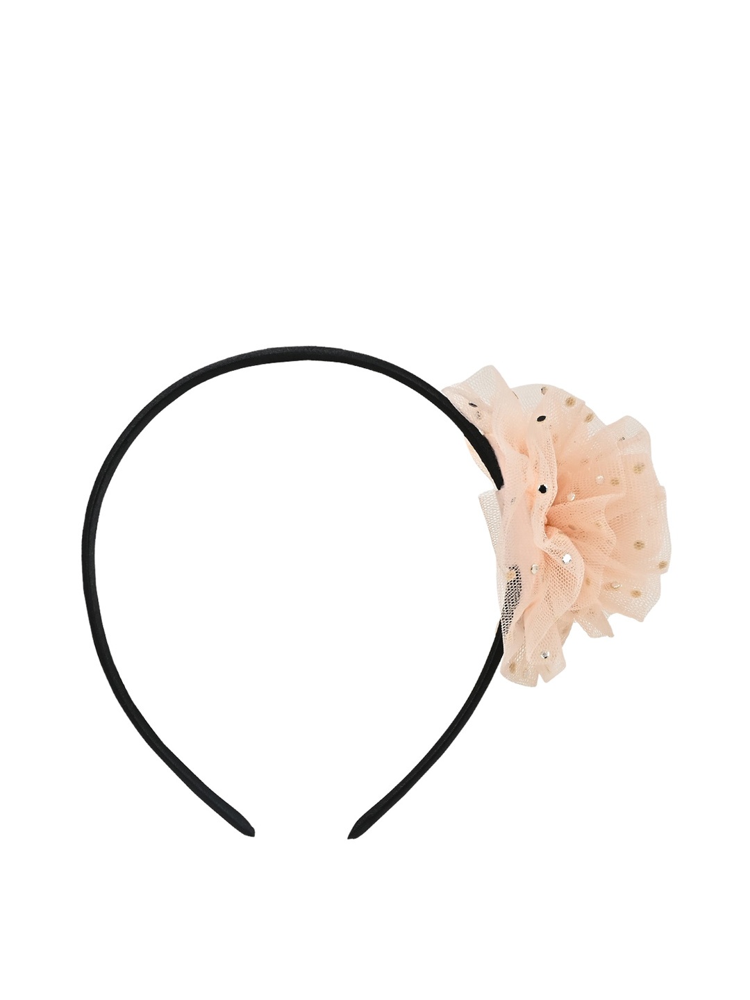 

Aye Candy Girls Kids Girls Floral Net Hairband, Peach