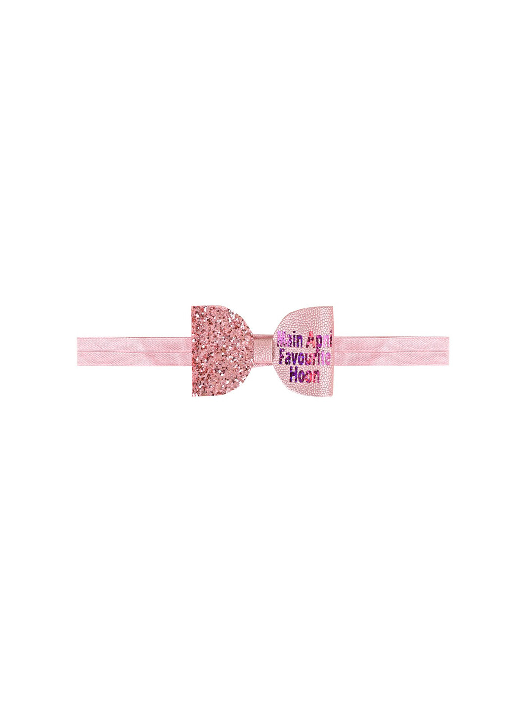 

Aye Candy Girls Main Apni Favourite Hoon Bow Headband, Pink