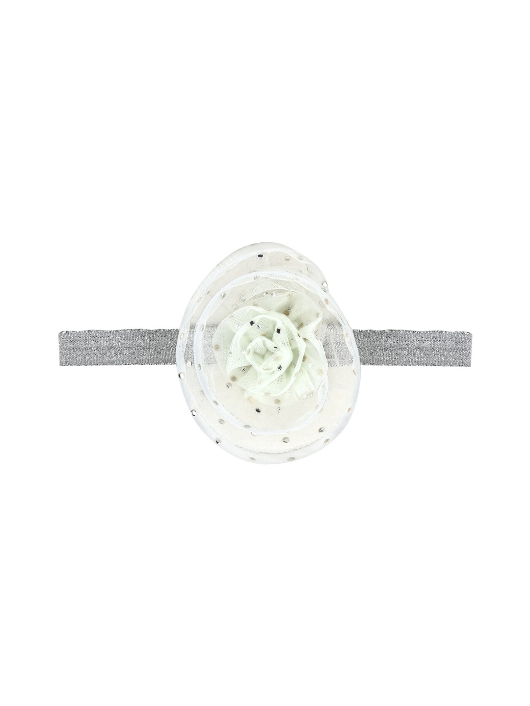 

Aye Candy Girls Embellished Hairband, Off white