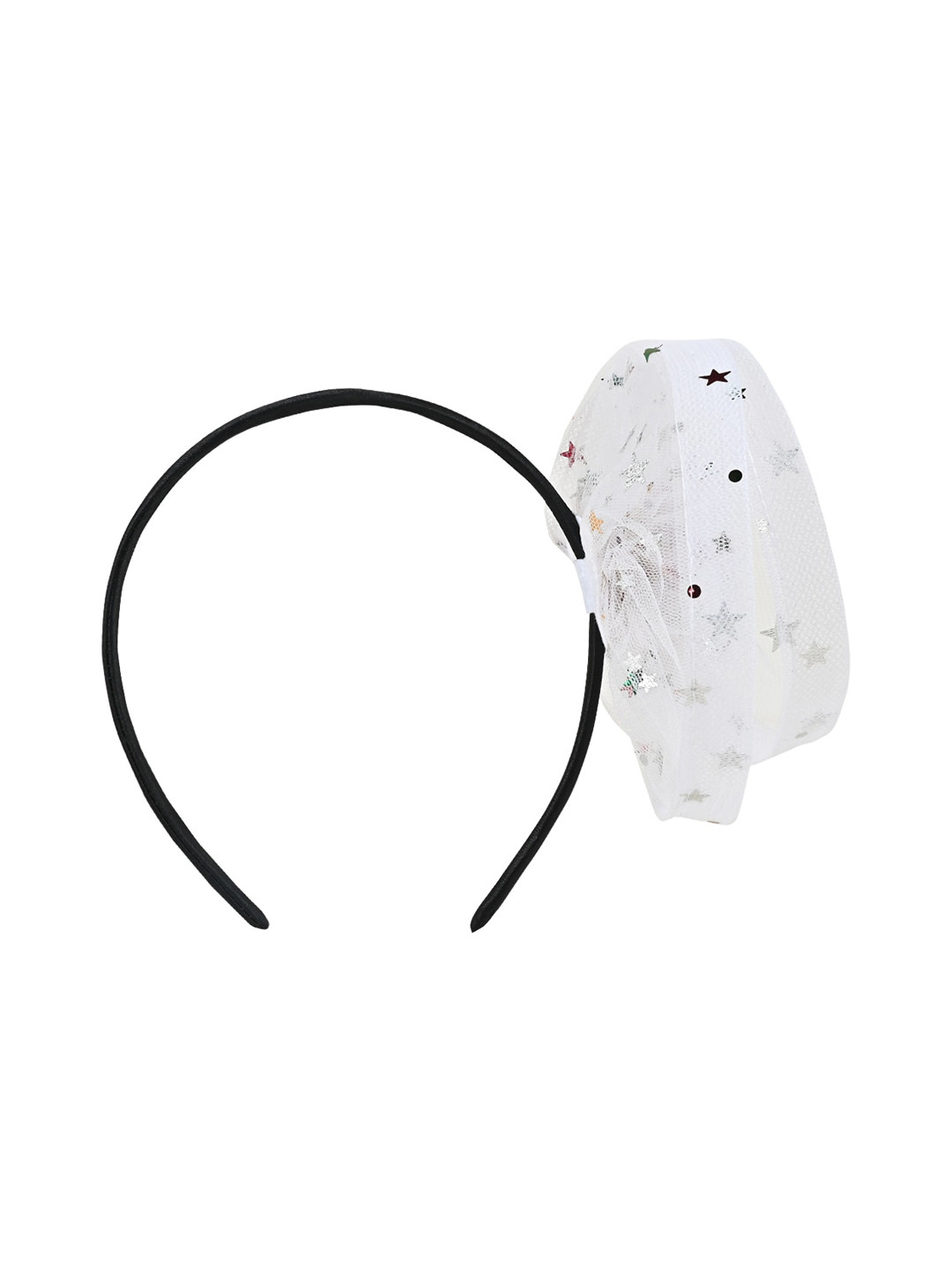 

Aye Candy Girls Star Party Fascinator Hairband, White
