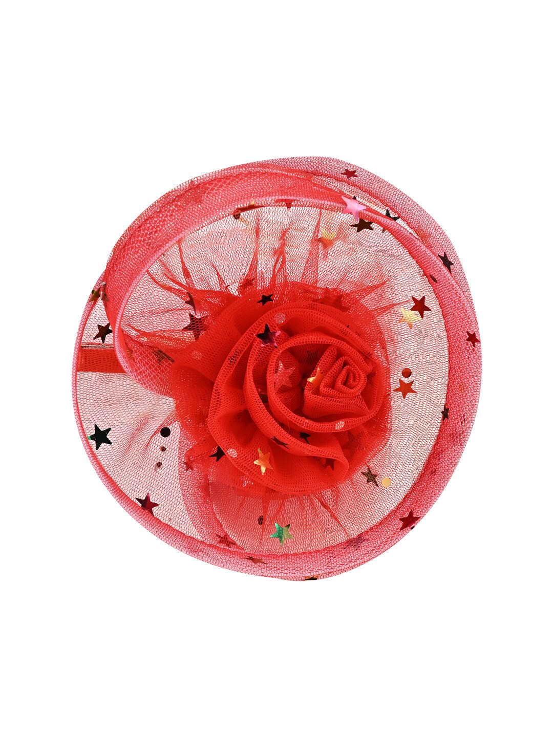 

Aye Candy Girls Embellished Star Alligator Hair Clip, Red