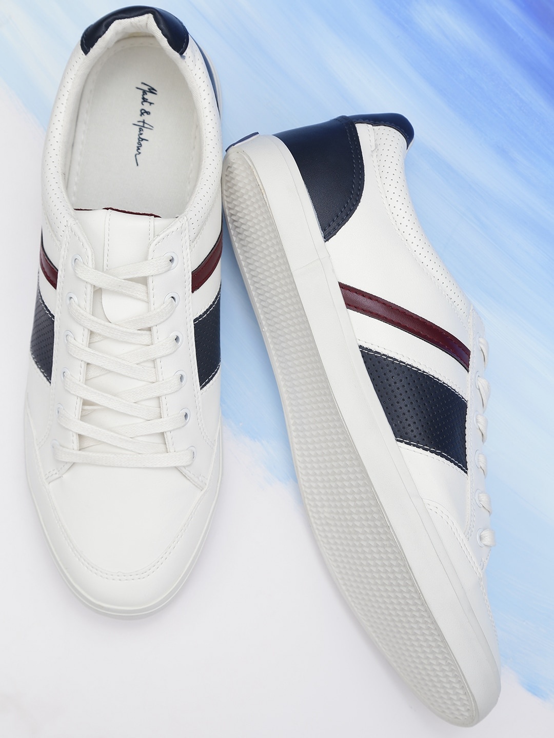 

Mast & Harbour Men White Sneakers