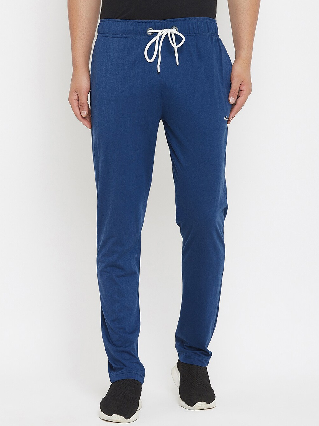 

Spirit Men Regular Fit Cotton Track Pants, Blue