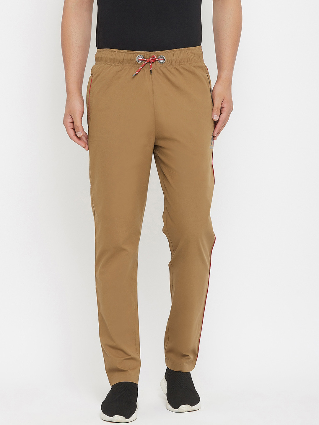 

Spirit Men Regular Fit Pure Cotton Track Pants, Beige