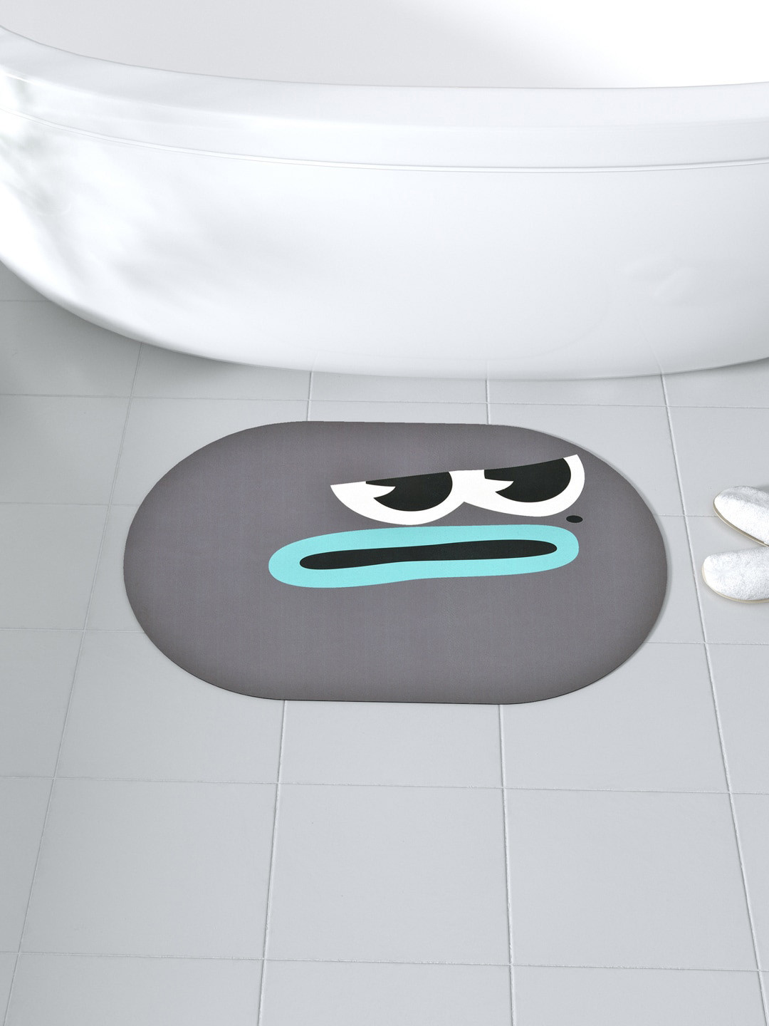 

Clasiko Grey Super Absorbent Anti Slip Bath Mat