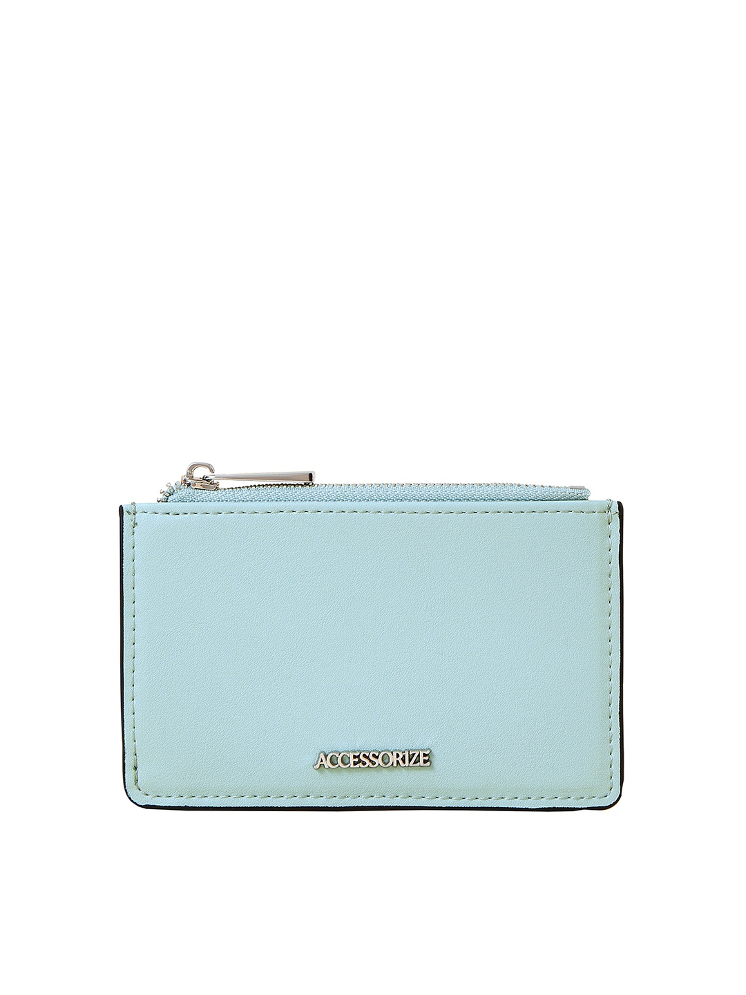 

Accessorize London Women Faux Leather Classic Card Holder, Green