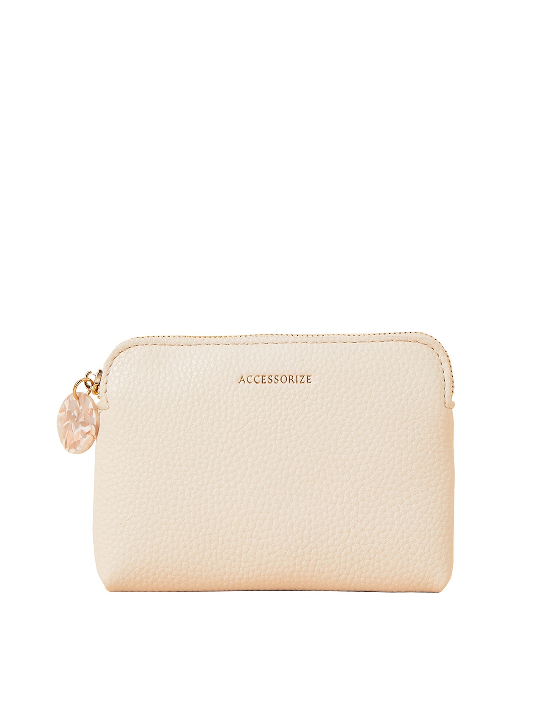 

Accessorize Women Zip Around Wallet, Cream